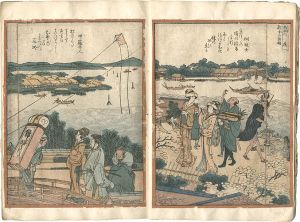 北斎｢隅田川両岸一覧の内｣
