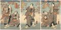 <strong>Toyokuni III</strong><br>5 Kabuki Actors