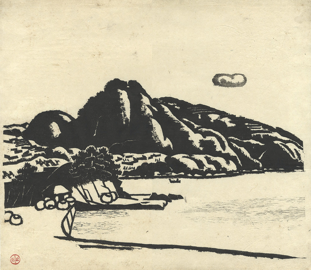 Maeda Masao “View of Enoura”／