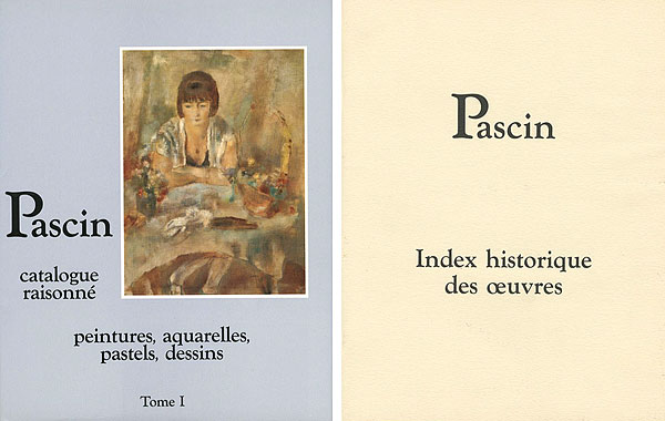 “Pascin Catalogue raisonne Tome1” ／