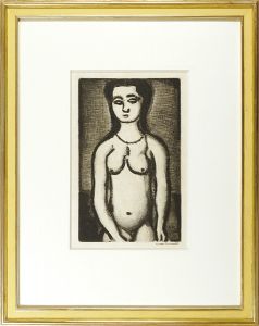 ジョルジュ・ルオー｢ユビュおやじの再生 裸婦｣
