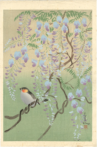 大野麥風｢花鳥画｣／