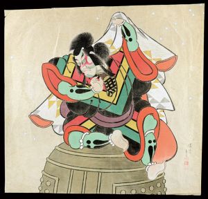 鳥居清忠｢自筆画 役者絵｣