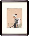 <strong>Shima Seien</strong><br>子守うた（新錦絵帖『處女の頃』より）