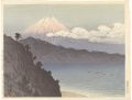 <strong>Kawase Hasui</strong><br>Mt.Fuji at Satta Mountain Pass