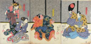 国芳｢一谷武者画土産｣