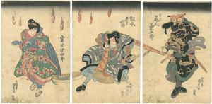 Kunisada I/Kabuki Actors Prints[芝居絵]