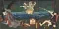 <strong>Toyokuni III</strong><br>Kabuki Scene from Nanitakashi ......