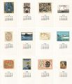 <strong>Sekino Junichiro, Kajiyama Toshio, Tokuriki Tomikichiro and Other Artists</strong><br>Ex Libris Calendar 