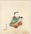 人形十二題　嵯峨人形　唐兒