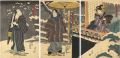 <strong>Toyokuni III</strong><br>Kabuki Actors Print	