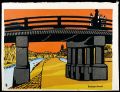 <strong>Tokuriki Tomikichiro</strong><br>Sanjo Bridge,Kyoto