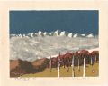 <strong>Azechi Umetaro</strong><br>Distant View of the Alps