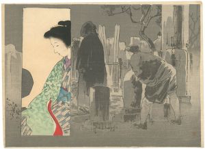 鏑木清方｢木版口絵　｣