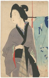 鏑木清方｢木版口絵　｣