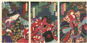 Chikashige/Kabuki print[芝居絵]