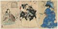 <strong>Kunichika</strong><br>Kabuki Scene from Kanjincho