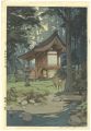 <strong>Yoshida Hiroshi</strong><br>A Shrine in the Deep Woods