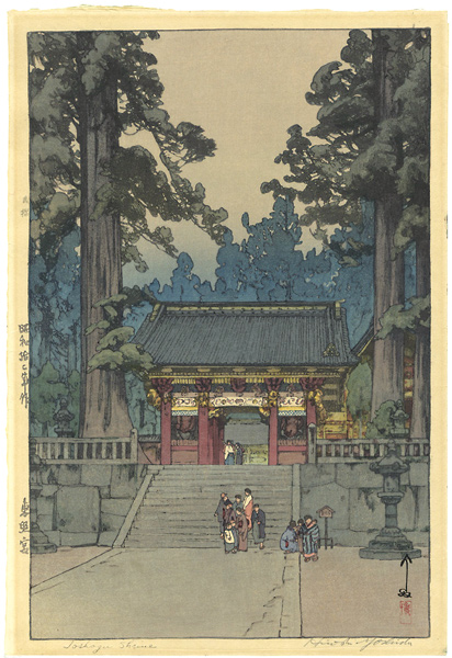 Yoshida Hiroshi “Toshogu Shrine”／