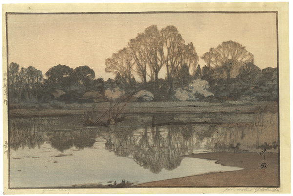 Yoshida Hiroshi “Yoshikawa (Yoshi River)”／