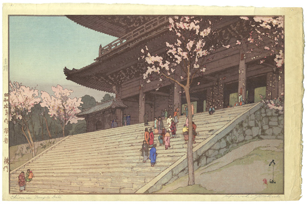  “8 Scenes of Cherry Blossom／The Chionin Temple Gate”／