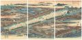 <strong>Hiroshige I</strong><br>東都名所 新吉原五丁町弥生花盛全図