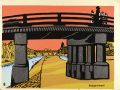 <strong>Tokuriki Tomikichiro</strong><br>Sanjo Bridge, Kyoto