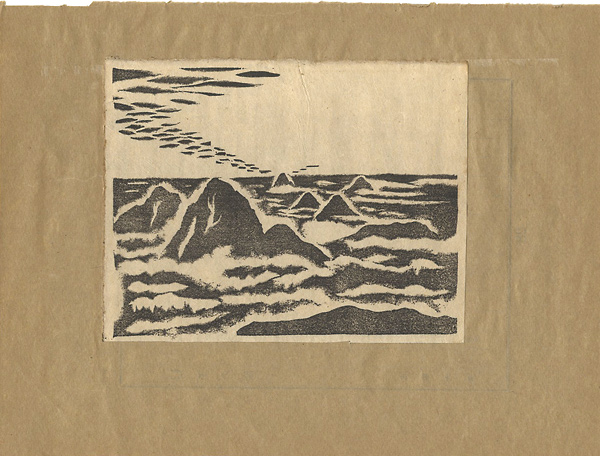 Ebata Yoshiichi “The Japanese Alps”／
