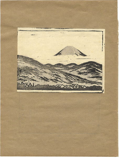 Yomogida Heiemon “Distant View of Fuji”／