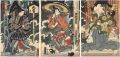 <strong>Kunichika</strong><br>Kabuki Scene from Sogamoyo Tat......