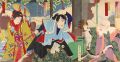<strong>Kunichika</strong><br>Miyamoto Musashi & Kasahara Zu......