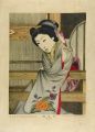 <strong>Yoshiwara Hideo</strong><br>Viewing Cherry Blossoms