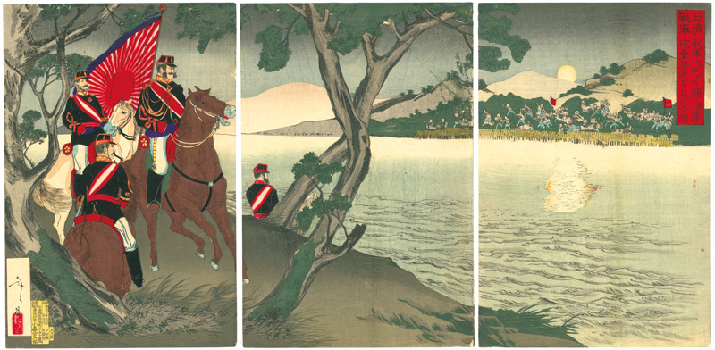 Toshimasa “Sino-Japanese War / Daedong River”／