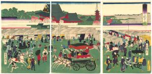 <strong>Hiroshige III</strong><br>The View of Kinryuzan Sensoji ......