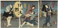 <strong>Toyokuni III</strong><br>Kabuki Scene from Myoto musubi......