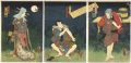 <strong>Toyokuni III</strong><br>Kabuki Scene from Kutsuwanooto......