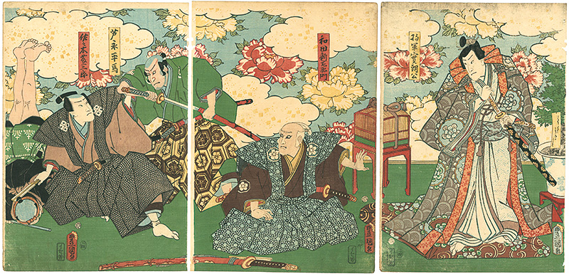 Toyokuni III “Kabuki print”／
