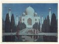 <strong>Yoshida Hiroshi</strong><br>The Taj Mahal at Night No.6