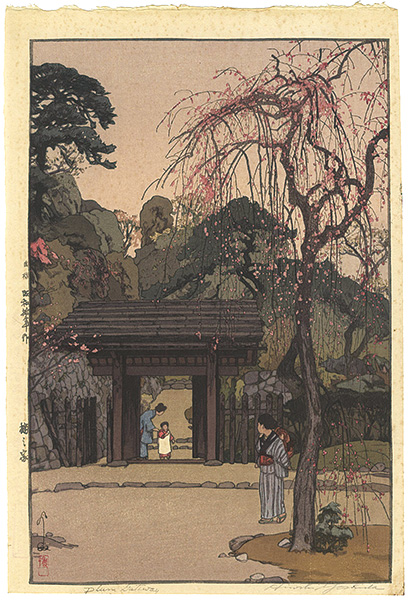 Yoshida Hiroshi “Plum Gateway”／