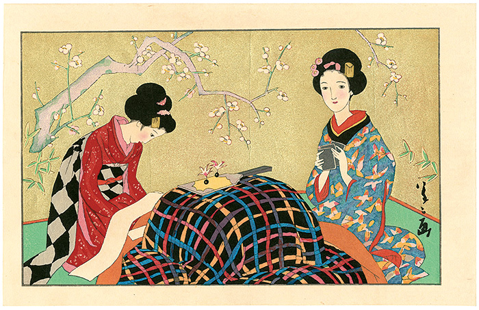 Takehisa Yumeji “Kotatsu”／