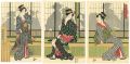 <strong>Eizan</strong><br>Three Elegant Women Enjoying T......