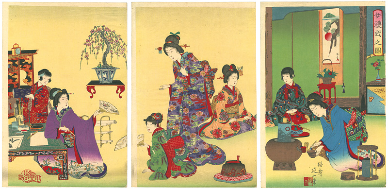 Nobukazu “Manners and the Ceremonies for Women”／