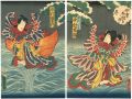 <strong>Kunisada II</strong><br>四季所作事之内冬（法四季紙家橘拙）