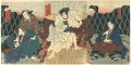 <strong>Toyokuni III</strong><br>Kabuki Scene from Irohaganakan......