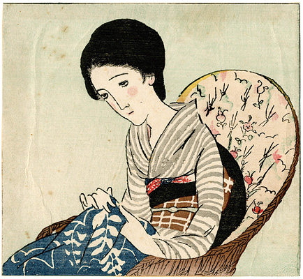 Takehisa Yumeji “Wicker Chair ”／