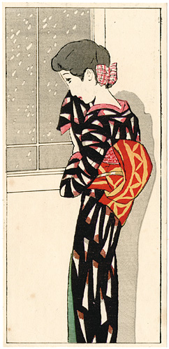 Takehisa Yumeji “Nanban-ji Temple”／