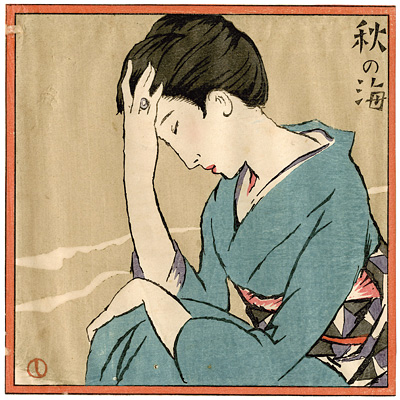 Takehisa Yumeji “Autumn Sea”／