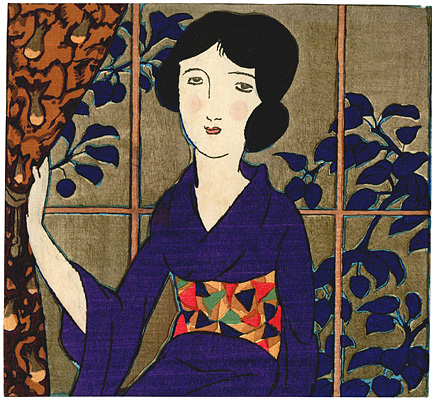 Takehisa Yumeji “By The Window”／