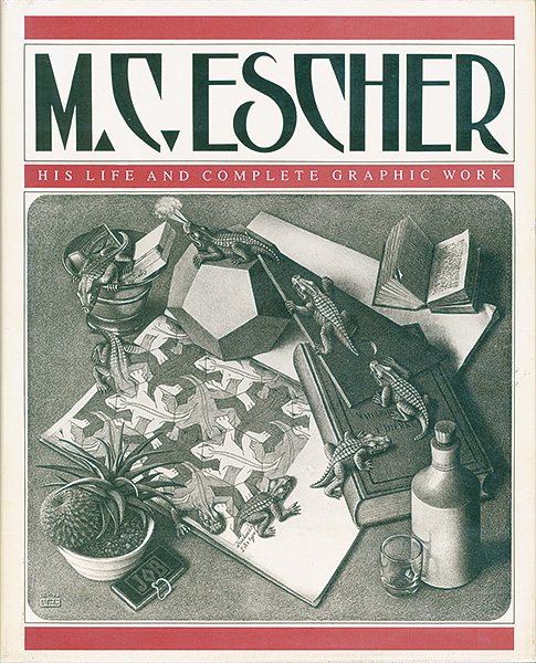 “M.C.ESCHER HIS LIFE AND COMPLETE GRAPHIC WORK” ／
