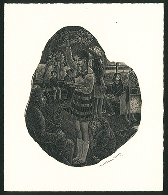 Wakuta Toshiyuki “Ex Libris / Girl on Bus”／